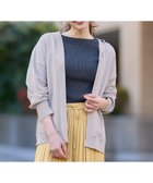 【エニー/ANY】の【洗濯機可/接触冷感/UVカット】ニットフーディーカーディガン ライトグレー|ID: prp329100004756903 ipo3291000000034411063