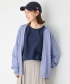 【エニー/ANY】の【洗濯機可/接触冷感/UVカット】ニットフーディーカーディガン サックス|ID: prp329100004756903 ipo3291000000034411064