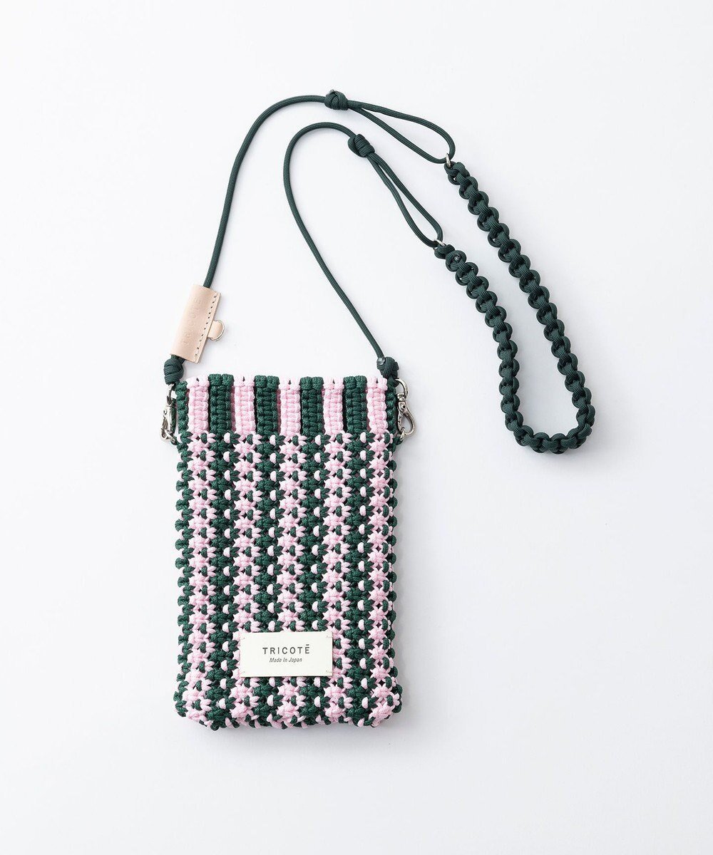 【トリコテ/Tricote】のマクラメサコッシュバッグ インテリア・キッズ・メンズ・レディースファッション・服の通販 founy(ファニー) 　ファッション　Fashion　レディースファッション　Fashion for Women　バッグ　Bags　スマート　Smart, Elegant　42GREEN|ID: prp329100004756905 ipo3291000000034411089