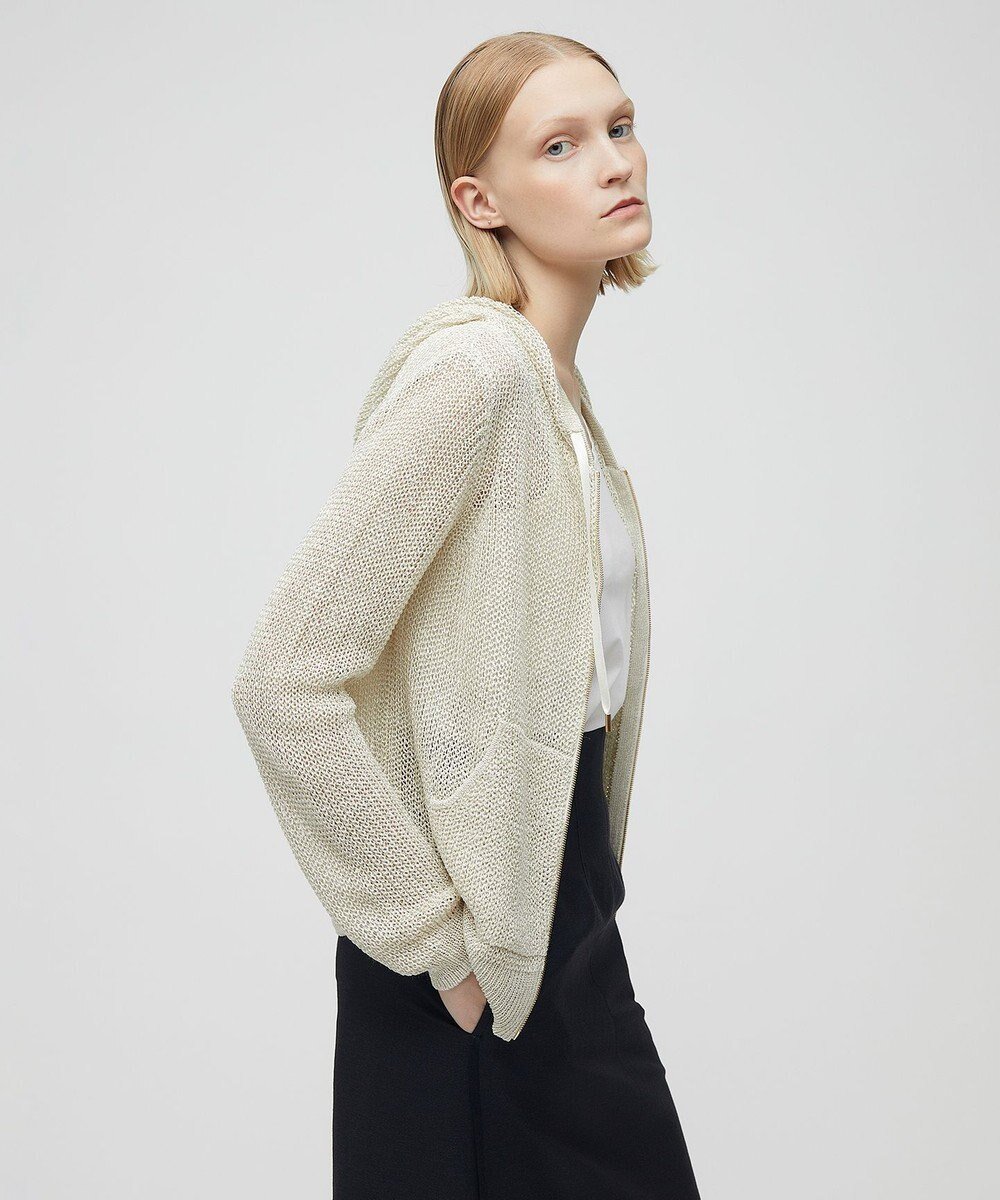 【ベイジ,/BEIGE,】のOPTICAL / ニットパーカー 人気、トレンドファッション・服の通販 founy(ファニー) ファッション Fashion レディースファッション Fashion for Women トップス・カットソー Cut & Sew Tops ニット Knit Tops & Sweaters レディースパーカー・カジュアルフーディー Casual Hoodies & Sweatshirts ショート Short, Short Length セーター Sweater, Knitwear ドレス Dress, One-Piece バランス Balance, Style Balance パーカー Hoodie, Parka ロング Long, Long-Length 夏 Summer 春 Spring S/S・春夏 SS, Spring/Summer, Warm Season 畦 Ribbed Knit other-1|ID: prp329100004756908 ipo3291000000034411143