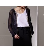 【ベイジ,/BEIGE,】のOPTICAL / ニットパーカー Navy|ID: prp329100004756908 ipo3291000000034411146