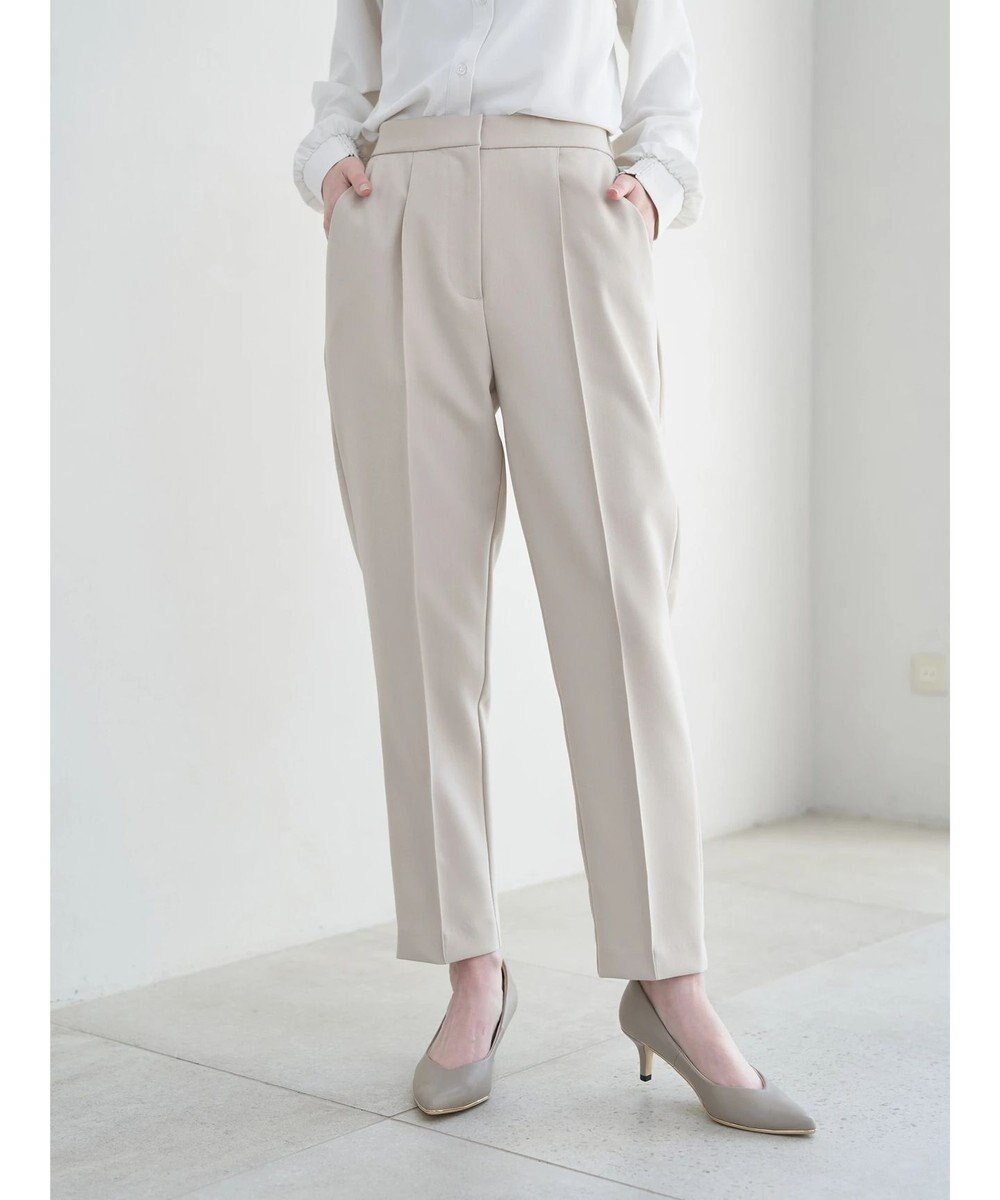 【イェッカ ヴェッカ/YECCA VECCA】のストレッチピンタックパンツ 人気、トレンドファッション・服の通販 founy(ファニー) ファッション Fashion レディースファッション Fashion for Women パンツ Pants & Trousers ジャケット Jacket, Outerwear ストレッチ Stretch, Stretchy Fabric ストレート Straight, Straight Cut セットアップ Set-Up, Coordinated Outfit センター Center, Center Line ポケット Pocket, Pocket Detail 夏 Summer 春 Spring S/S・春夏 SS, Spring/Summer, Warm Season other-1|ID: prp329100004756914 ipo3291000000034411226