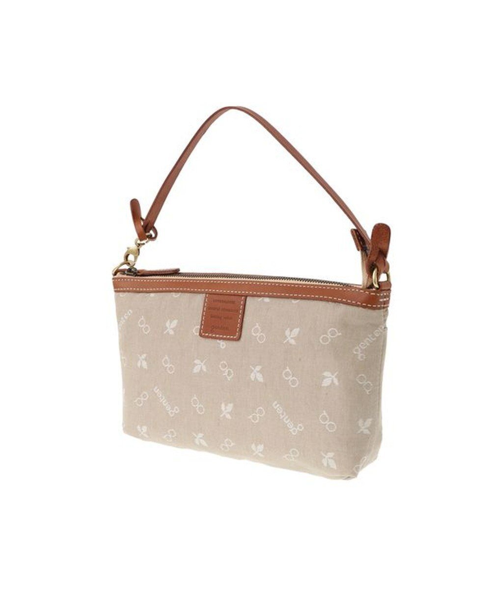 【ゲンテン/genten】のクロスパンチングインナースペース 2WAYポーチ インテリア・キッズ・メンズ・レディースファッション・服の通販 founy(ファニー) 　ファッション　Fashion　レディースファッション　Fashion for Women　ミニ財布・二つ折り財布　Wallets & Card Cases　ポーチ&ミニバッグ　Pouches & Mini Bags　インナー　Innerwear　シンプル　Simple, Minimal　ポーチ　Pouch, Small Case　定番　Standard, Basic Item　財布　Wallet, Purse　チャ|ID: prp329100004756915 ipo3291000000036299733