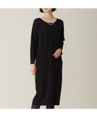 【ジェイ プレス/J.PRESS】の【WEB限定カラーあり・洗える】TRIM RAYON STRETCH ニット ワンピース ブラック系|ID: prp329100004756924 ipo3291000000034411277