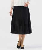 【ジェイ プレス/J.PRESS】の【洗える】ノルディス2wayジョーゼット プリーツ スカート ブラック系|ID: prp329100004756925 ipo3291000000034411289