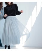 【アンフィーロ 自由区/UNFILO】の【洗える】チュールスカート 人気、トレンドファッション・服の通販 founy(ファニー) ファッション Fashion レディースファッション Fashion for Women スカート Skirts チュール Tulip, Tulip Motif フォーマル Formal, Dressy フレア Flare, Flared 定番 Standard, Basic Item 洗える Machine Washable A/W・秋冬 Autumn/Winter thumbnail アイスグレー|ID: prp329100004756926 ipo3291000000034411294