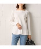 【組曲/KUMIKYOKU】のスクエアネックテール ロングTシャツ 人気、トレンドファッション・服の通販 founy(ファニー) ファッション Fashion レディースファッション Fashion for Women トップス・カットソー Cut & Sew Tops シャツ・ブラウス・オフィスカジュアル Elegant Blouses & Button-Ups ロングTシャツ・Tシャツ Longline T-Shirts & Tees カットソー・ベーシックTシャツ Cut-and-Sewn Tops / Stretch Tees & Basics インナー Innerwear カッティング Cutting Detail カットソー Cut and Sewn Top スクエア Square, Square Shape ストレッチ Stretch, Stretchy Fabric デコルテ Décolleté, Neckline バスク Basque, Basque Style バランス Balance, Style Balance ボトム Bottoms, Lower Wear ボーダー Border, Stripe 無地 Plain, Solid Color ラウンド Round, Round Neck ロング Long, Long-Length A/W・秋冬 Autumn/Winter おすすめ Recommended / Our Picks thumbnail アイボリー系|ID: prp329100004756938 ipo3291000000034411410