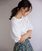 【組曲/KUMIKYOKU】の【洗える】レリーフスリーブジャージー カットソー 人気、トレンドファッション・服の通販 founy(ファニー) ファッション Fashion レディースファッション Fashion for Women トップス・カットソー Cut & Sew Tops シャツ・ブラウス・オフィスカジュアル Elegant Blouses & Button-Ups ロングTシャツ・Tシャツ Longline T-Shirts & Tees カットソー・ベーシックTシャツ Cut-and-Sewn Tops / Stretch Tees & Basics 洗える Machine Washable カットソー Cut and Sewn Top シアー Sheer, See-Through シンプル Simple, Minimal デニム Denim, Jeans Material ヨーク Yoke, Yoke Design A/W・秋冬 Autumn/Winter thumbnail アイボリー系|ID: prp329100004756941 ipo3291000000034411463