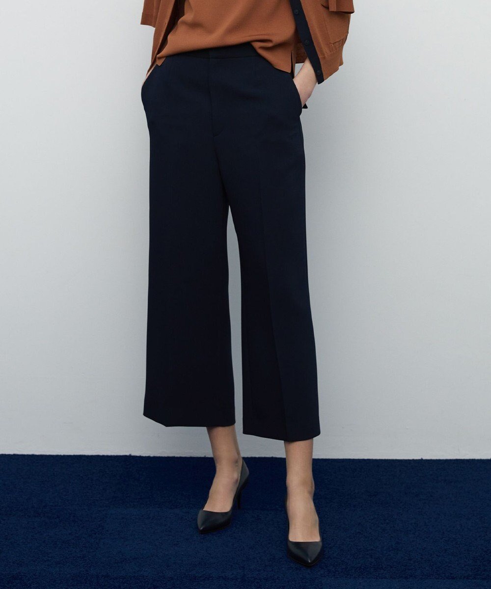 【ベイジ,/BEIGE,】のRABELAIS / クロップドパンツ インテリア・キッズ・メンズ・レディースファッション・服の通販 founy(ファニー) 　ファッション　Fashion　レディースファッション　Fashion for Women　パンツ　Pants & Trousers　ツイル　Twist, Twisted Detail　ポケット　Pocket, Pocket Detail　ワイド　Wide, Wide Fit　夏　Summer　S/S・春夏　SS, Spring/Summer, Warm Season　A/W・秋冬　Autumn/Winter　Navy|ID: prp329100004756942 ipo3291000000034411469