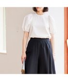 【アンフィーロ 自由区/UNFILO】の【接触冷感/吸水速乾】BEAUTY FORM パフスリーブ Tシャツ 人気、トレンドファッション・服の通販 founy(ファニー) ファッション Fashion レディースファッション Fashion for Women トップス・カットソー Cut & Sew Tops シャツ・ブラウス・オフィスカジュアル Elegant Blouses & Button-Ups ロングTシャツ・Tシャツ Longline T-Shirts & Tees カットソー・ベーシックTシャツ Cut-and-Sewn Tops / Stretch Tees & Basics 春 Spring カットソー Cut and Sewn Top コンシャス Conscious, Bodycon 吸水 Absorbent, Quick-Dry 抗菌 Antibacterial, Bacteria-Resistant シルク Silk, 100% Silk スリーブ Sleeve, Long Sleeve / Short Sleeve 雑誌 Magazine, Fashion Magazine タフタ Taffeta, Structured Fabric ドレープ Drape, Draping Fabric バランス Balance, Style Balance フィット Fit, Slim Fit ボトム Bottoms, Lower Wear S/S・春夏 SS, Spring/Summer, Warm Season 夏 Summer thumbnail ホワイト系|ID: prp329100004756954 ipo3291000000034411546