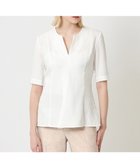 【ベイジ,/BEIGE,】のCAROLE / ペプラムブラウス White×Sand|ID: prp329100004757870 ipo3291000000034424061