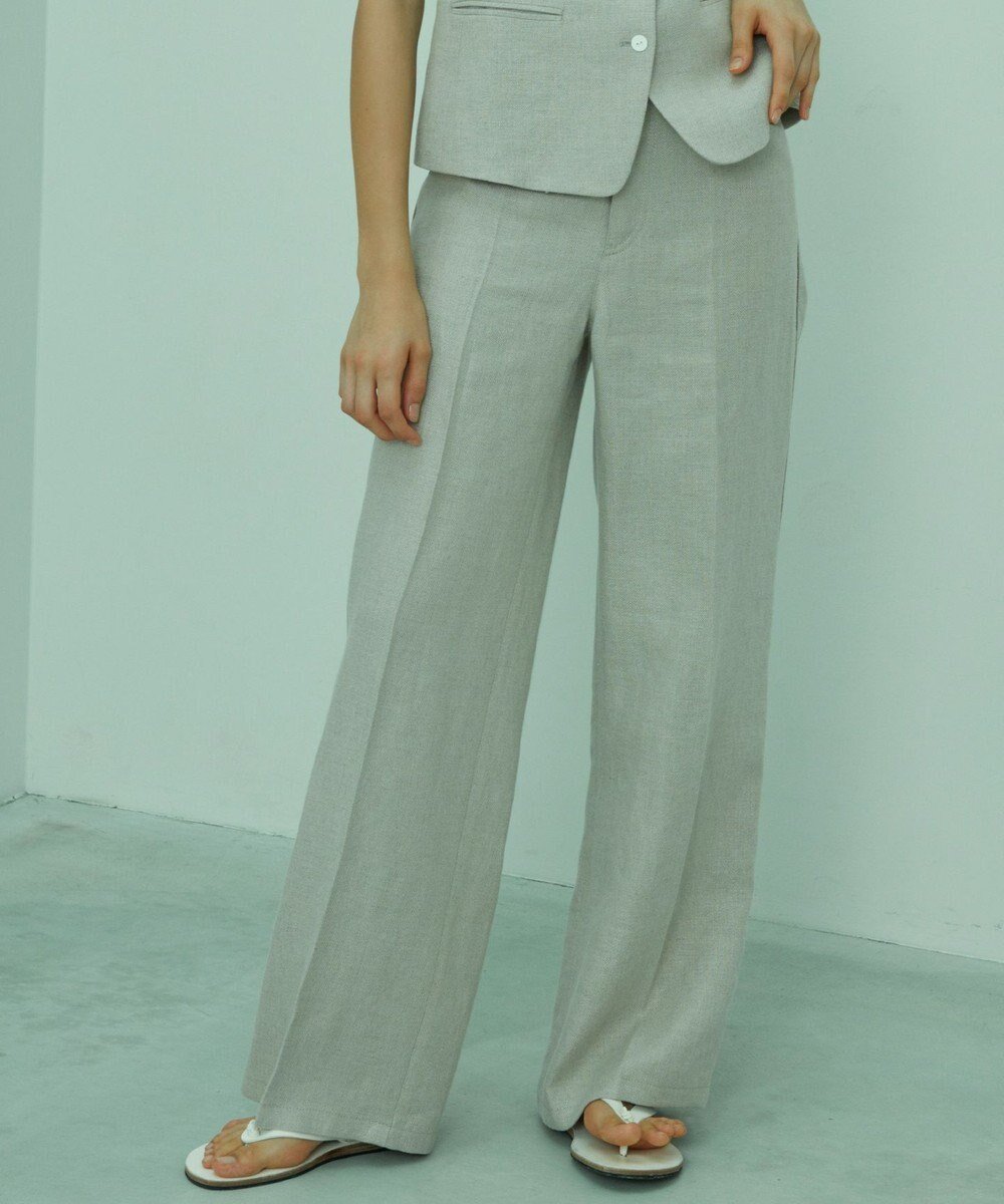 【ベイジ,/BEIGE,】の【Oggi 8月号掲載】BURDOCK / ワイドパンツ インテリア・キッズ・メンズ・レディースファッション・服の通販 founy(ファニー) 雑誌掲載アイテム Magazine Picks & Fashion Features ファッション雑誌 Fashion Magazines オッジ Oggi ファッション Fashion レディースファッション Fashion for Women パンツ Pants & Trousers 春 Spring 吸水 Absorbent, Quick-Dry シンプル Simple, Minimal ジャケット Jacket, Outerwear ストレート Straight, Straight Cut センター Center, Center Line 雑誌 Magazine, Fashion Magazine デニム Denim, Jeans Material 8月号 August Issue, Aug. Edition バランス Balance, Style Balance ベスト Vest, Waistcoat ラグジュアリー Luxury, Elegant リネン Linen, Linen Fabric ワイド Wide, Wide Fit S/S・春夏 SS, Spring/Summer, Warm Season おすすめ Recommended / Our Picks 夏 Summer 2023春夏・S/S Spring/Summer 2023 SS23 2023年 2023 エレガント 上品 Elegant Flax|ID: prp329100004757874 ipo3291000000034424113