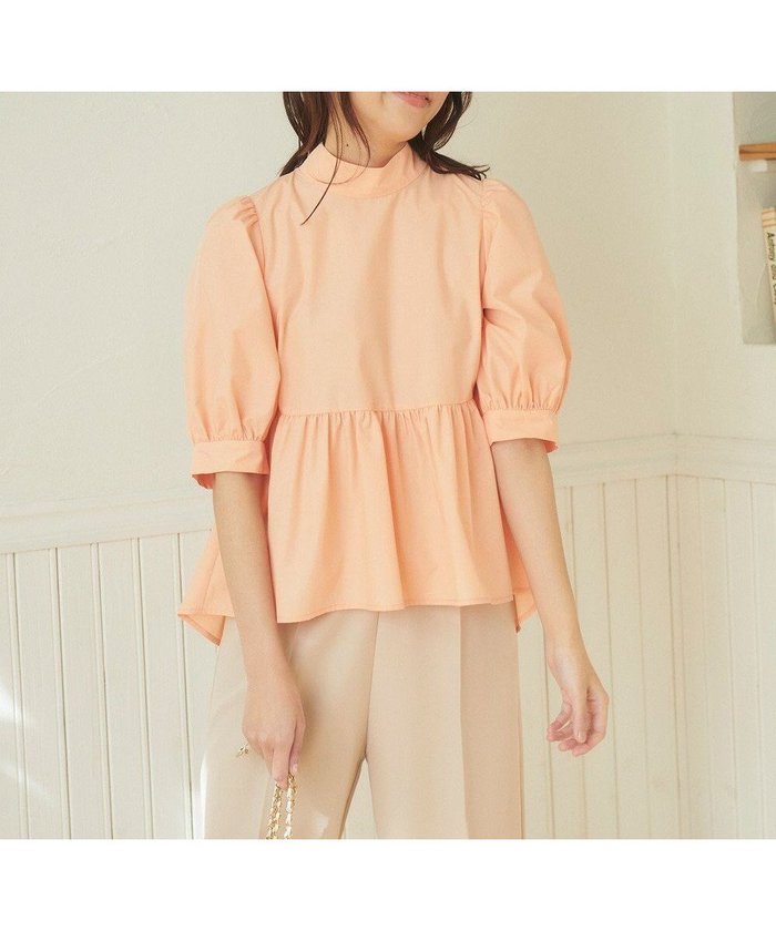 【フェルゥ/Feroux】の【新色追加・ONWARD CROSSET MAG掲載】バックリボンパフスリーブ ブラウス インテリア・キッズ・メンズ・レディースファッション・服の通販 founy(ファニー) https://founy.com/ ファッション Fashion レディースファッション Fashion for Women トップス・カットソー Cut & Sew Tops シャツ・ブラウス・オフィスカジュアル Elegant Blouses & Button-Ups ギャザー Gathered, Ruffled スリーブ Sleeve, Long Sleeve / Short Sleeve バランス Balance, Style Balance フラット Flat, Flat Shoes リボン Ribbon, Bow 夏 Summer 春 Spring S/S・春夏 SS, Spring/Summer, Warm Season 雑誌 Magazine, Fashion Magazine |ID: prp329100004757876 ipo3291000000034424117