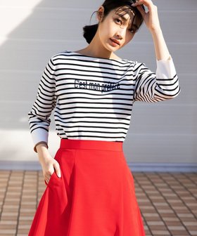 【組曲/KUMIKYOKU】 【洗える】ハイツイストコットンボートネック ニット人気、トレンドファッション・服の通販 founy(ファニー) ファッション Fashion レディースファッション Fashion for Women トップス・カットソー Cut & Sew Tops ニット Knit Tops & Sweaters 春 Spring 洗える Machine Washable コンパクト Compact, Small Size ストレッチ Stretch, Stretchy Fabric セーター Sweater, Knitwear 定番 Standard, Basic Item プリント Print, Printed Pattern モチーフ Motif, Design Theme 2022年 2022 S/S・春夏 SS, Spring/Summer, Warm Season 2022 春夏 S/S Spring/Summer 2022 SS22 夏 Summer エレガント 上品 Elegant |ID:prp329100004757885