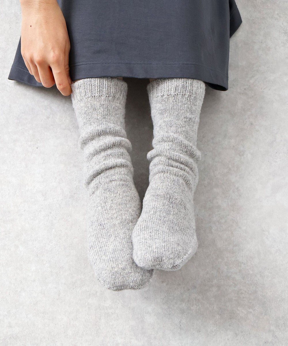 【ホワイトメイルズ/WHITE MAILS】の【UNISEX】WOOL PAPER DOUBLE KNIT ルームソックス インテリア・キッズ・メンズ・レディースファッション・服の通販 founy(ファニー) ファッション Fashion レディースファッション Fashion for Women ソックス&靴下 Socks & Hosiery レッグウェア・ストッキング Legwear & Hosiery 吸水 Absorbent, Quick-Dry 抗菌 Antibacterial, Bacteria-Resistant 軽量 Lightweight, Ultra Light シンプル Simple, Minimal ソックス Socks, Hosiery ダブル Double, Double-Breasted フェイス Face, Facial Design ホールガーメント WholeGarment, Seamless Knit ユニセックス Unisex, Genderless 冬 Winter / This Winter おすすめ Recommended / Our Picks 夏 Summer ライトグレー|ID: prp329100004757886 ipo3291000000034424218