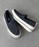 【インター ショシュール/INTER-CHAUSSURES】の【BUSSOLA】レザースリッポンスニーカー ネイビースウェード|ID: prp329100004757903 ipo3291000000034424327