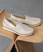 【インター ショシュール/INTER-CHAUSSURES】の【BUSSOLA】レザースリッポンスニーカー ゴールド|ID: prp329100004757903 ipo3291000000034424329