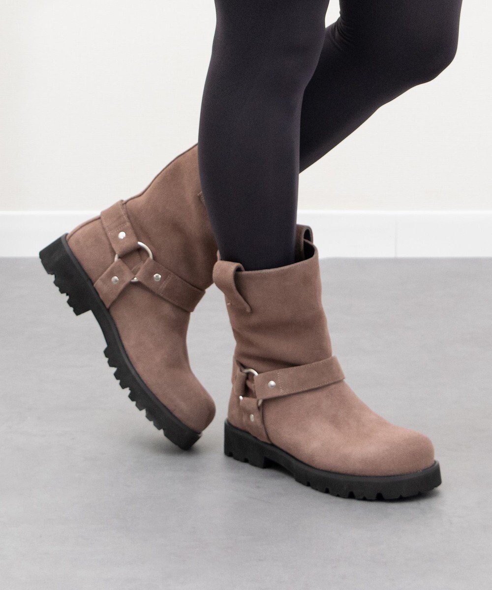 【ブリジット バーキン/Bridget Birkin】の【PARADIS COULEUR】オブリークトウリングエンジニアブーツ インテリア・キッズ・メンズ・レディースファッション・服の通販 founy(ファニー) ファッション Fashion レディースファッション Fashion for Women クッション Cushion, Throw Pillow 軽量 Lightweight, Ultra Light ラバー Rubber, Rubber Sole A/W・秋冬 Autumn/Winter S/S・春夏 SS, Spring/Summer, Warm Season 夏 Summer オークスウェード|ID: prp329100004757907 ipo3291000000034496176