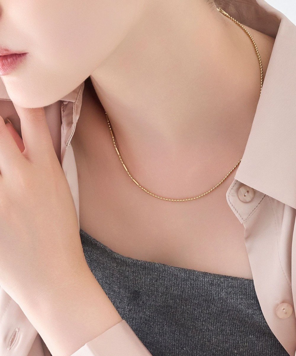 【フィービィー/phoebe】の【金属アレルギー対応】リンキーデザインチェーンネックレス ゴールド ニッケルフリー 人気、トレンドファッション・服の通販 founy(ファニー) 　ファッション　Fashion　レディースファッション　Fashion for Women　ジュエリー　Jewelry　ネックレス　Necklaces & Pendants　アクセサリー　Fashion Accessories　シンプル　Simple, Minimal　チェーン　Chain, Chain Strap　ネックレス　Necklace, Pendant Necklace　ミックス　Mix, Mixed Style　 other-1|ID: prp329100004757911 ipo3291000000035631728