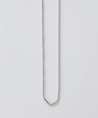 【フィービィー/phoebe】の【金属アレルギー対応】リンキーデザインチェーンネックレス シルバー ニッケルフリー シルバー|ID: prp329100004757912 ipo3291000000034424355
