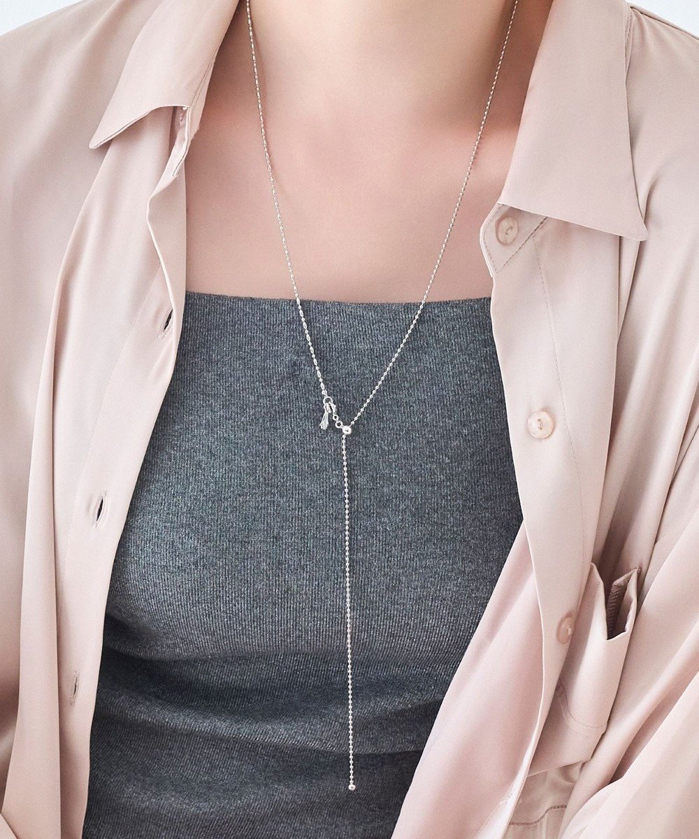 【フィービィー/phoebe】の【金属アレルギー対応】リンキーデザインロングチェーンネックレス シルバー ニッケルフリー インテリア・キッズ・メンズ・レディースファッション・服の通販 founy(ファニー) 　ファッション　Fashion　レディースファッション　Fashion for Women　ジュエリー　Jewelry　ネックレス　Necklaces & Pendants　アクセサリー　Fashion Accessories　シルバー　Silver, Metallic Silver　チェーン　Chain, Chain Strap　ネックレス　Necklace, Pendant Necklace　バランス　Balance, Style Balance　フィット　Fit, Slim Fit　ロング　Long, Long-Length　シルバー|ID: prp329100004757916 ipo3291000000035631735