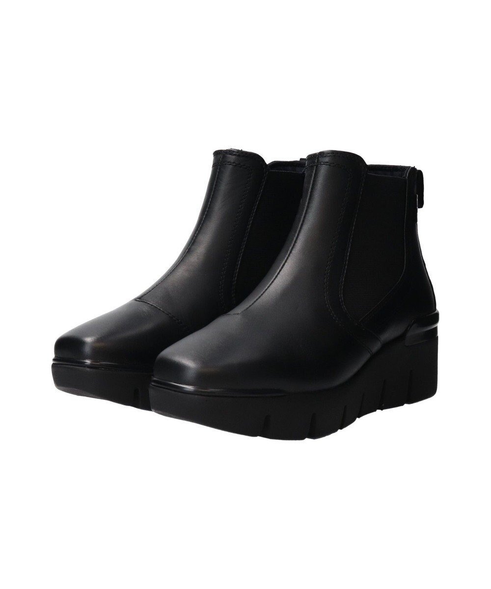 【インター ショシュール/INTER-CHAUSSURES】の【BUSSOLA】サイドゴアレザーショートブーツ 人気、トレンドファッション・服の通販 founy(ファニー) 　ファッション　Fashion　レディースファッション　Fashion for Women　コレクション　Collection, Seasonal Line　抗菌　Antibacterial, Bacteria-Resistant　シューズ　Shoes, Footwear　ショート　Short, Short Length　バランス　Balance, Style Balance　ライニング　Inner Lining, Inner Fabric, Lined　ラバー　Rubber, Rubber Sole　A/W・秋冬　Autumn/Winter　S/S・春夏　SS, Spring/Summer, Warm Season　夏　Summer　 other-1|ID: prp329100004757928 ipo3291000000034424393