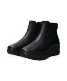 【インター ショシュール/INTER-CHAUSSURES】の【BUSSOLA】サイドゴアレザーショートブーツ ブラック|ID: prp329100004757928 ipo3291000000034424394