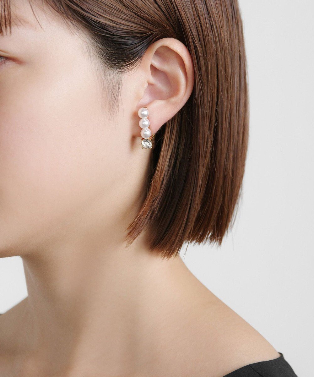 【トッカ/TOCCA】のTRILL PEARL EARRINGS イヤリング インテリア・キッズ・メンズ・レディースファッション・服の通販 founy(ファニー)  ファッション Fashion レディースファッション Fashion for Women ジュエリー Jewelry ファッションリング Fashion Rings イヤリング・フープ・ドロップタイプ Hoop, Drop & Clip Earrings アクセサリー Fashion Accessories イヤリング Earrings イヤーカフ Ear Cuffs エレガント 上品 Elegant シンプル Simple, Minimal パール Pearl, Pearl Accent ビジュー Bijou, Jewel-like Accent フォルム Silhouette, Form モダン Modern, Contemporary S/S・春夏 SS, Spring/Summer, Warm Season 新作・新入荷 New Arrivals / New In おすすめ Recommended / Our Picks 夏 Summer セレモニー Ceremony 2026年 2026 ゴールド系|ID: prp329100004757929 ipo3291000000034424396