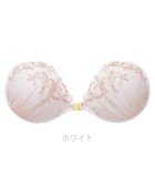 【ブラデリス ニューヨーク/BRADELIS New York】の【NuBra / ナチュラルタイプ】ヌーブラ・エアーライト レースエトワール 蒸れにくい バックレス コレクション デザインヌーブラ 正規品 ホワイト|ID: prp329100004757936 ipo3291000000034424439