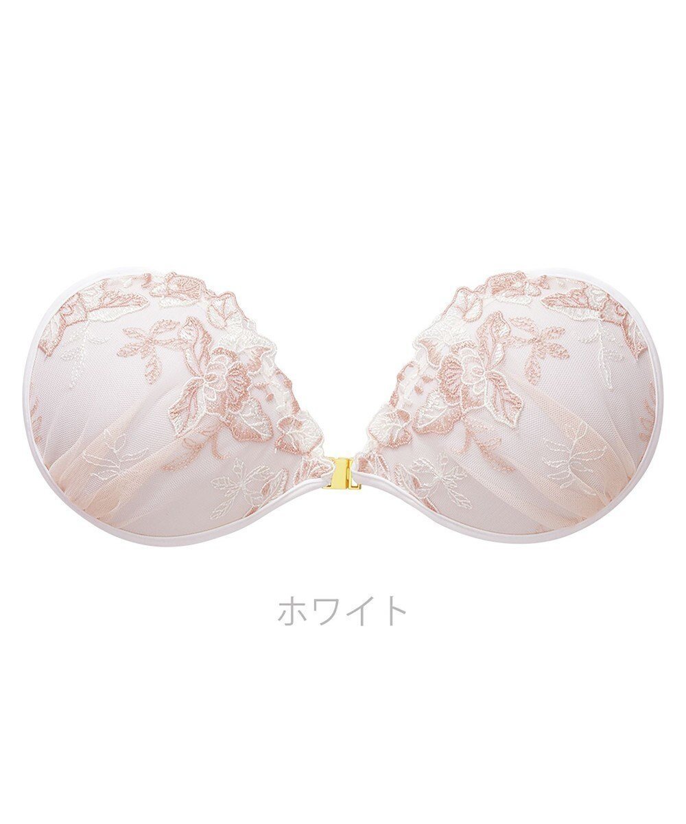 【ブラデリス ニューヨーク/BRADELIS New York】の【NuBra / ナチュラルタイプ】ヌーブラ・エアーライト レースエトワール 蒸れにくい バックレス コレクション デザインヌーブラ 正規品 インテリア・キッズ・メンズ・レディースファッション・服の通販 founy(ファニー) 　ファッション　Fashion　レディースファッション　Fashion for Women　バッグ　Bags　アンダー　Underwear Essentials　オイル　Body Oil　キャミソール　Camisole, Spaghetti Strap Top　コレクション　Collection, Seasonal Line　軽量　Lightweight, Ultra Light　ショルダー　Shoulder, Shoulder Strap　ショーツ　Shorts, Short Pants　シリコン　Silicone, Silicone Material　タオル　Towel, Bath Towel　ドレス　Dress, One-Piece　定番　Standard, Basic Item　人気　Popular, Best Seller　パイピング　Piping, Trim Design　フィット　Fit, Slim Fit　フェミニン　Feminine, Girly　フォルム　Silhouette, Form　ブラジャー　Bra, Lingerie　レース　Lace, Lace Fabric　A/W・秋冬　Autumn/Winter　おすすめ　Recommended / Our Picks　エレガント 上品　Elegant　結婚式　Wedding　ホワイト|ID: prp329100004757936 ipo3291000000034424439