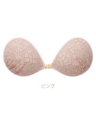【ブラデリス ニューヨーク/BRADELIS New York】の【NuBra / ボリュームアップ】パテッドヌーブラ クラシカルブーケ 蒸れにくい バックレス コレクション デザインヌーブラ 正規品 ピンク|ID: prp329100004757939 ipo3291000000034424449