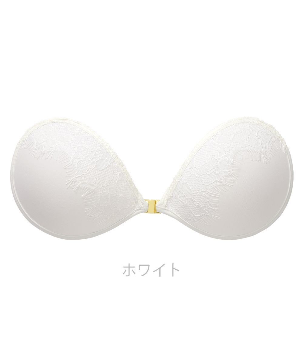 【ブラデリス ニューヨーク/BRADELIS New York】の【NuBra / ボリュームアップ】パテッドヌーブラ シェルリュクス 蒸れにくい バックレス コレクション デザインヌーブラ 正規品 インテリア・キッズ・メンズ・レディースファッション・服の通販 founy(ファニー) 　ファッション　Fashion　レディースファッション　Fashion for Women　バッグ　Bags　アンダー　Underwear Essentials　オイル　Body Oil　キャミソール　Camisole, Spaghetti Strap Top　コレクション　Collection, Seasonal Line　軽量　Lightweight, Ultra Light　ショルダー　Shoulder, Shoulder Strap　ショーツ　Shorts, Short Pants　シリコン　Silicone, Silicone Material　シンプル　Simple, Minimal　タオル　Towel, Bath Towel　ドレス　Dress, One-Piece　定番　Standard, Basic Item　人気　Popular, Best Seller　パイピング　Piping, Trim Design　フォルム　Silhouette, Form　ブラジャー　Bra, Lingerie　レース　Lace, Lace Fabric　A/W・秋冬　Autumn/Winter　おすすめ　Recommended / Our Picks　エレガント 上品　Elegant　結婚式　Wedding　ホワイト|ID: prp329100004757941 ipo3291000000034424457