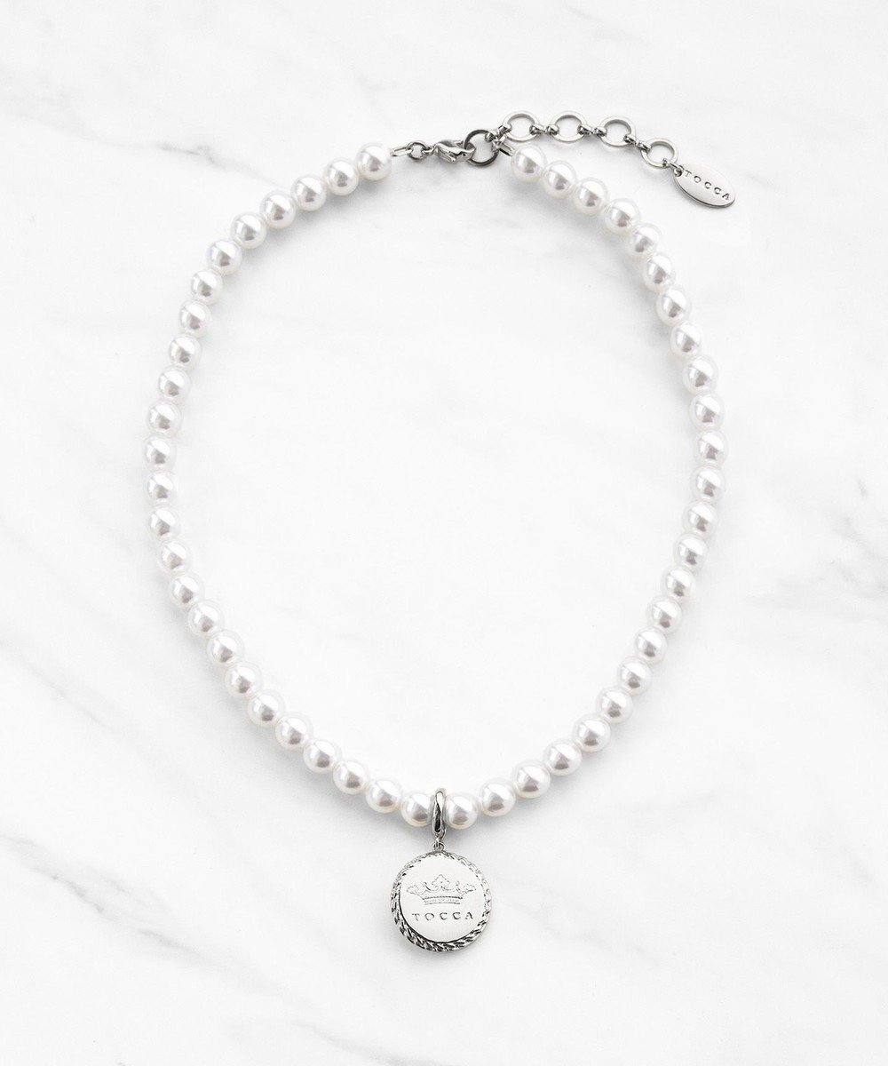 【トッカ/TOCCA】のINNOCENT ICON 2WAY NECKLACE ネックレス インテリア・キッズ・メンズ・レディースファッション・服の通販 founy(ファニー) 　ファッション　Fashion　レディースファッション　Fashion for Women　ジュエリー　Jewelry　ネックレス　Necklaces & Pendants　アクセサリー　Fashion Accessories　クラウン　Crown, Royal Motif　コイン　Coin, Coin Design　シンプル　Simple, Minimal　テクスチャー　Texture, Textured Fabric　トレンド　Trend, Trending Now　ネックレス　Necklace, Pendant Necklace　パール　Pearl, Pearl Accent　ビジュー　Bijou, Jewel-like Accent　モチーフ　Motif, Design Theme　S/S・春夏　SS, Spring/Summer, Warm Season　夏　Summer　セレモニー　Ceremony　2026年　2026　シルバー系|ID: prp329100004757943 ipo3291000000034474662