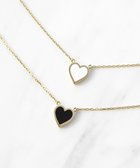 【トッカ/TOCCA】のWITH HEART NECKLACE 2WAYネックレス 人気、トレンドファッション・服の通販 founy(ファニー) ファッション Fashion レディースファッション Fashion for Women ジュエリー Jewelry ネックレス Necklaces & Pendants 2026年 2026 アクセサリー Fashion Accessories ジュエリー Jewelry, Accessories チェーン Chain, Chain Strap ネックレス Necklace, Pendant Necklace バランス Balance, Style Balance モダン Modern, Contemporary モノトーン Monotone, Black and White リバーシブル Reversible, Two-Sided リュクス Luxury, Elegant, High-End, Chic エレガント 上品 Elegant 夏 Summer S/S・春夏 SS, Spring/Summer, Warm Season thumbnail ホワイト系|ID: prp329100004757945 ipo3291000000034745974
