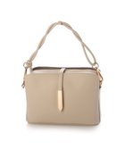 【アンビリオン/UNBILLION】のカシュカシュ cachecache / メタルフラップ3つ口ミニショルダー アイボリー|ID: prp329100004757948 ipo3291000000034424481