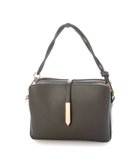 【アンビリオン/UNBILLION】のカシュカシュ cachecache / メタルフラップ3つ口ミニショルダー ダークグレー|ID: prp329100004757948 ipo3291000000034424482