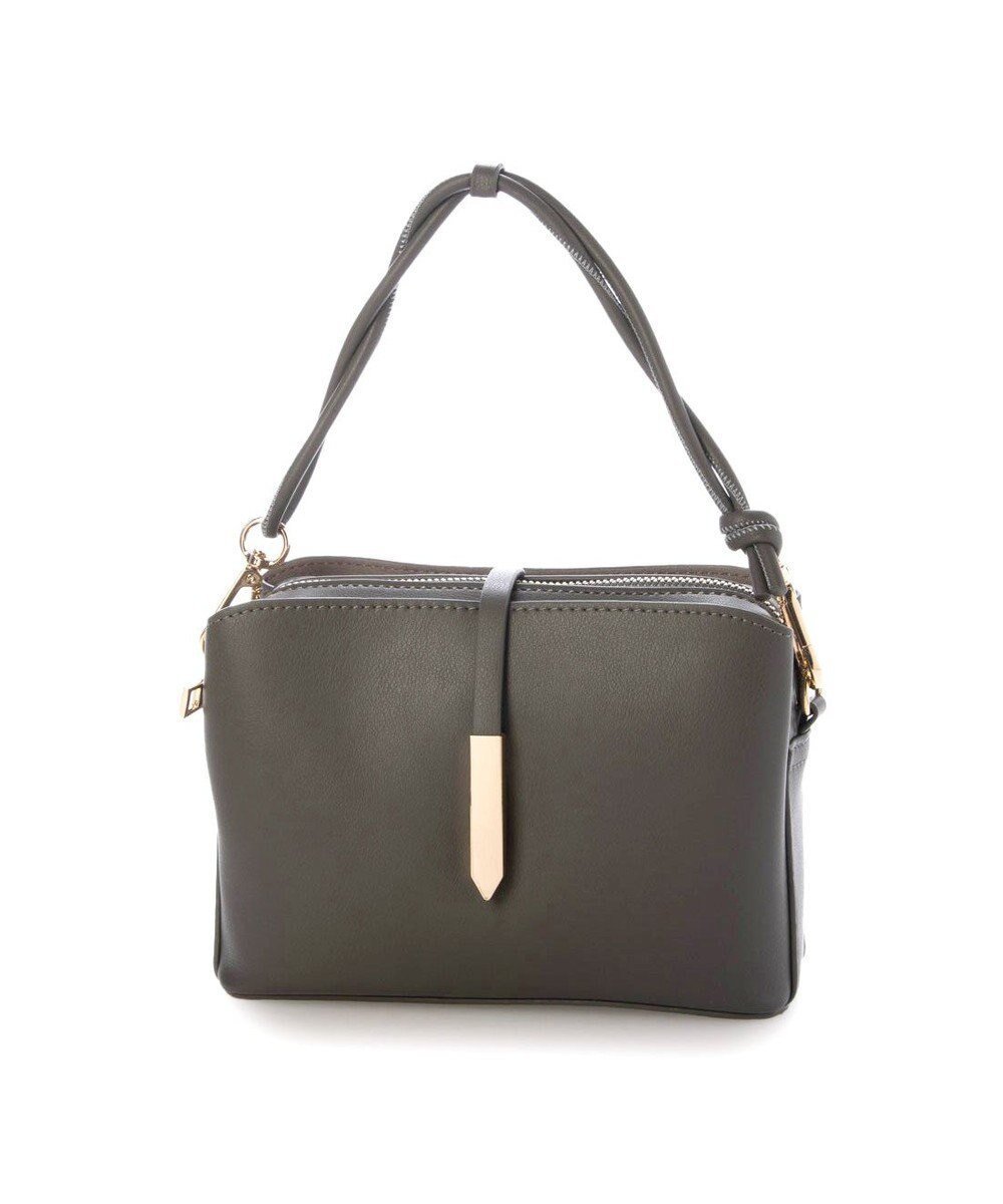 【アンビリオン/UNBILLION】のカシュカシュ cachecache / メタルフラップ3つ口ミニショルダー インテリア・キッズ・メンズ・レディースファッション・服の通販 founy(ファニー) ファッション Fashion レディースファッション Fashion for Women カラフル Colorful Design ショルダー Shoulder, Shoulder Strap 財布 Wallet, Purse ハンド Hand, Handmade フラップ Flap, Flap Pocket ポケット Pocket, Pocket Detail ミックス Mix, Mixed Style メタル Metal, Metal Parts モチーフ Motif, Design Theme 再入荷 Restock / Back in Stock ダークグレー|ID: prp329100004757948 ipo3291000000034424482