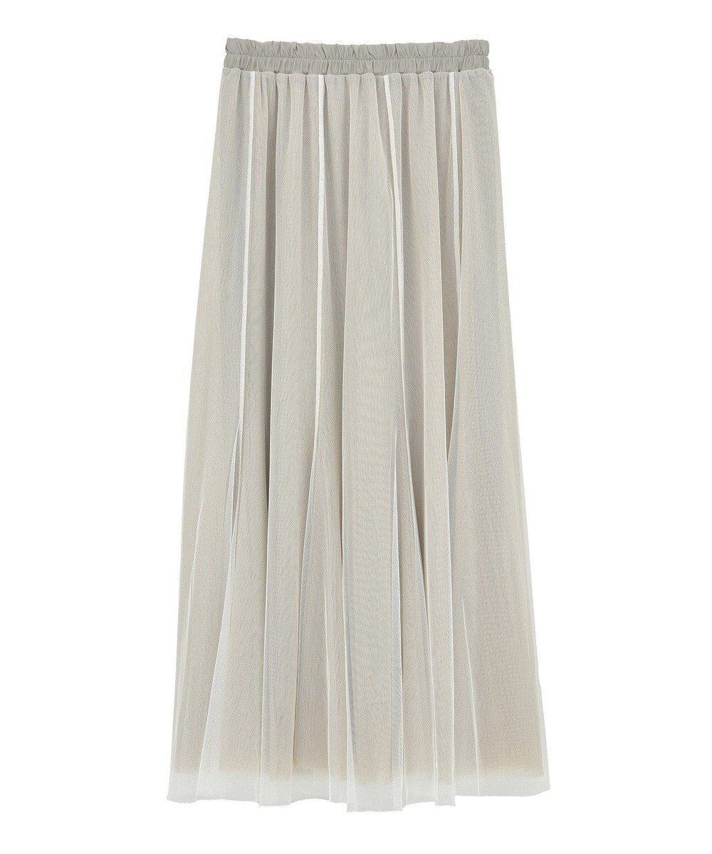 【イェッカ ヴェッカ/YECCA VECCA】のレイヤードチュールマーメイドスカート インテリア・キッズ・メンズ・レディースファッション・服の通販 founy(ファニー)  ファッション Fashion レディースファッション Fashion for Women スカート Skirts 新作・新入荷 New Arrivals / New In チュール Tulip, Tulip Motif ポケット Pocket, Pocket Detail マーメイド Mermaid, Fishtail Silhouette ロング Long, Long-Length A/W・秋冬 Autumn/Winter Beige|ID: prp329100004757950 ipo3291000000034424490