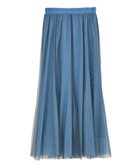 【イェッカ ヴェッカ/YECCA VECCA】のレイヤードチュールマーメイドスカート 人気、トレンドファッション・服の通販 founy(ファニー) ファッション Fashion レディースファッション Fashion for Women スカート Skirts 新作・新入荷 New Arrivals / New In チュール Tulip, Tulip Motif ポケット Pocket, Pocket Detail マーメイド Mermaid, Fishtail Silhouette ロング Long, Long-Length A/W・秋冬 Autumn/Winter thumbnail Blue|ID: prp329100004757950 ipo3291000000034424491