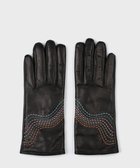 【ポール スミス/Paul Smith】のスワール ステッチ レザーグローブ ブラック|ID: prp329100004757964 ipo3291000000034424562