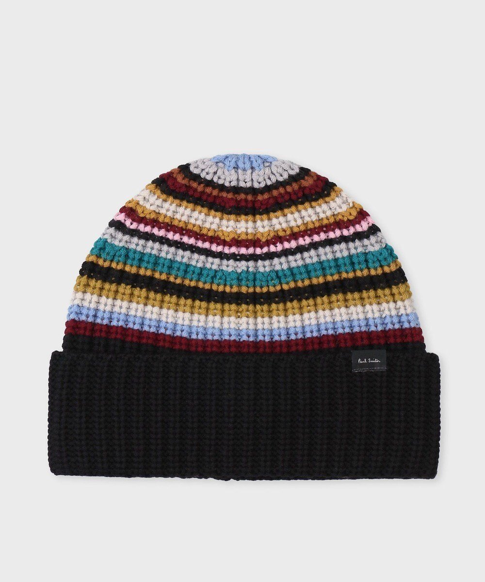 【ポール スミス/Paul Smith】のSignature Stripe ビーニー 人気、トレンドファッション・服の通販 founy(ファニー) ファッション Fashion レディースファッション Fashion for Women トップス・カットソー Cut & Sew Tops ニット Knit Tops & Sweaters キャップ&ハット Hats & Caps 新作・新入荷 New Arrivals / New In キャップ Cap, Baseball Cap シンプル Simple, Minimal パターン Pattern, Design Print 冬 Winter / This Winter 帽子 Hat, Headwear other-1|ID: prp329100004757968 ipo3291000000034424573