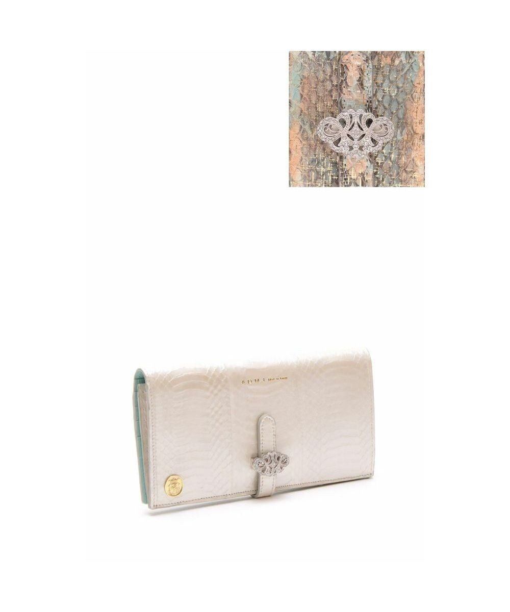 【アクセソワドゥマドモワゼルジャップ/A.D.M.J】の【スネークレザー】アールデコモチーフロングウォレット インテリア・キッズ・メンズ・レディースファッション・服の通販 founy(ファニー) ファッション Fashion レディースファッション Fashion for Women バッグ Bags アクセサリー Fashion Accessories アンティーク Antique-Inspired イタリア Italy ウォレット Wallet クリスタル Crystal, Swarovski ジュエリー Jewelry, Accessories スワロフスキー Swarovski, Crystal Accent トレンド Trend, Trending Now ポケット Pocket, Pocket Detail モチーフ Motif, Design Theme ギフト プレゼント Gift / Present スカイ/ピンク|ID: prp329100004757973 ipo3291000000034424592
