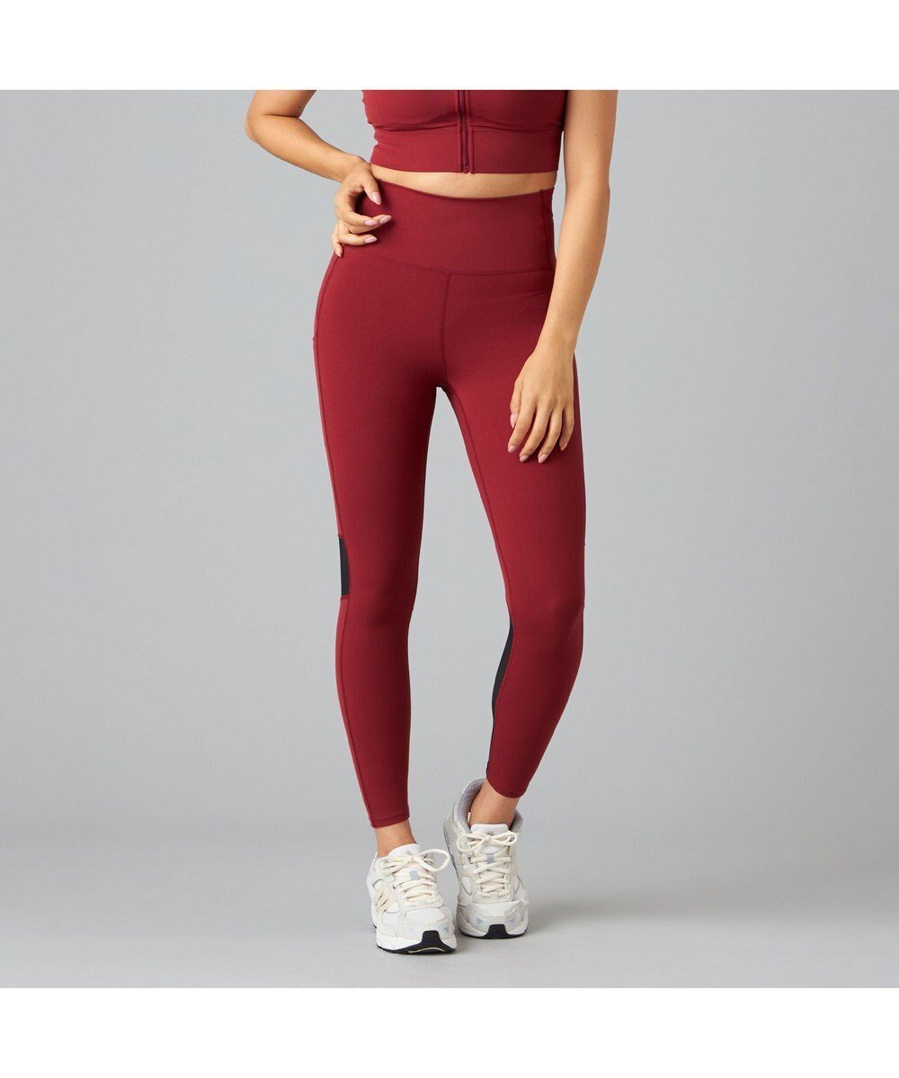 【チャコット/Chacott】のChacott BALANCE Boost メッシュコンビレギンス インテリア・キッズ・メンズ・レディースファッション・服の通販 founy(ファニー) ファッション Fashion レディースファッション Fashion for Women パンツ Pants & Trousers レギンス Leggings & Stretch Pants スタイリッシュ Stylish, Fashionable ストレッチ Stretch, Stretchy Fabric スポーツ Sports, Activewear スポーティ Sporty, Casual Athletic バランス Balance, Style Balance フィット Fit, Slim Fit ポケット Pocket, Pocket Detail メッシュ Mesh, Net Fabric ランニング Running, Running Wear, Activewear, Jogging ワインレッド|ID: prp329100004757987 ipo3291000000034424676