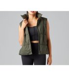 【チャコット/Chacott】のChacott BALANCE 中わたギャザーベスト カーキ|ID: prp329100004757988 ipo3291000000034424679