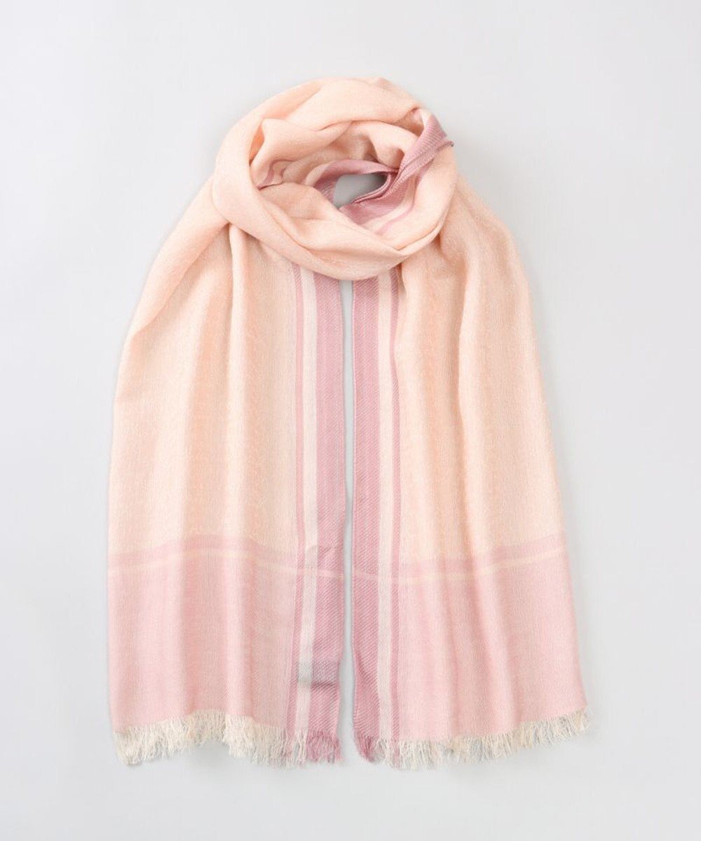 【アウロラ/AURORA】の【 LANVIN COLLECTION(ランバン コレクション) 】シルクウールロゴジャカードストール インテリア・キッズ・メンズ・レディースファッション・服の通販 founy(ファニー) ファッション Fashion レディースファッション Fashion for Women ストール Soft & Warm Scarves マフラー・スヌード / 冬小物の定番 Scarves & Mufflers コレクション Collection, Seasonal Line シルク Silk, 100% Silk ジャカード/ジャガード Jacquard, Woven Pattern ストール Stole, Wrap スヌード Snood, Infinity Scarf マフラー Scarf, Muffler 日本製 Made In Japan 秋 Autumn A/W・秋冬 Autumn/Winter ピンク|ID: prp329100004758000 ipo3291000000034424713