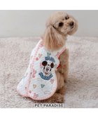 【ペットパラダイス/PET PARADISE / GOODS】のディズニー ミッキーマウス キルト ベスト 《風船柄》 小型犬 ホワイト×ピンク|ID: prp329100004758021 ipo3291000000034424801