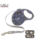 【ペットパラダイス/PET PARADISE / GOODS】のペットパラダイス 伸縮リード 《いちご柄 / ロゴ柄 》【小型犬】軽量 ロック式 ロゴ柄|ID: prp329100004758027 ipo3291000000034424911