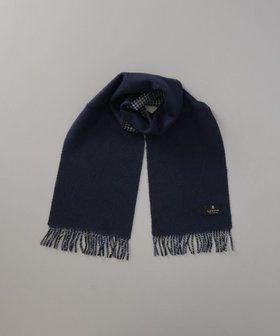 【オーロラ/AURORA / MEN】の【 LANVIN COLLECTION(ランバン コレクション) 】カシミヤ100%リバーシブルチェックマフラー(WASH) 人気、トレンドファッション・服の通販 founy(ファニー) ファッション Fashion メンズファッション Fashion for Men ギフト プレゼント Gift / Present コレクション Collection, Seasonal Line スヌード Snood, Infinity Scarf マフラー Scarf, Muffler リバーシブル Reversible, Two-Sided 冬 Winter / This Winter 定番 Standard, Basic Item 無地 Plain, Solid Color A/W・秋冬 Autumn/Winter |ID:prp329100004758035