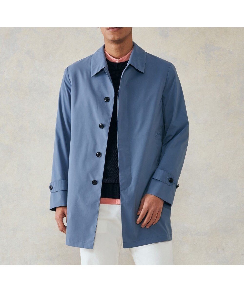 【ジェイ プレス/J.PRESS / MEN】のテクニカルライトポプリン ドレスカーコート インテリア・キッズ・メンズ・レディースファッション・服の通販 founy(ファニー) ファッション Fashion メンズファッション Fashion for Men アウター Men's Coats Outerwear 春 Spring 軽量 Lightweight, Ultra Light ショート Short, Short Length シンプル Simple, Minimal ジャケット Jacket, Outerwear ストレッチ Stretch, Stretchy Fabric ボックス Boxy, Box Shape S/S・春夏 SS, Spring/Summer, Warm Season おすすめ Recommended / Our Picks 夏 Summer エレガント 上品 Elegant ビジネス 仕事 通勤 Business / Work / Commuting サックスブルー系|ID: prp329100004758041 ipo3291000000034425020