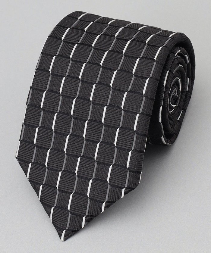 【五大陸/gotairiku / MEN】のGOTAIRIKU別注【日本製】シルク ネクタイ_チェック織り インテリア・キッズ・メンズ・レディースファッション・服の通販 founy(ファニー) https://founy.com/ ファッション Fashion メンズファッション Fashion for Men シルク Silk, 100% Silk シンプル Simple, Minimal スーツ Suit, Formalwear チェック Check, Plaid, Tartan 別注 Limited Edition, Custom Order モダン Modern, Contemporary 日本製 Made In Japan |ID: prp329100004758042 ipo3291000000034425026